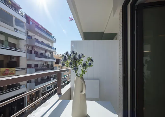 Sea Path Iv Chania Center Luxury 아파트 하니아